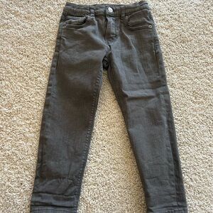Zara Skinny Jeans chocolate Brown/green